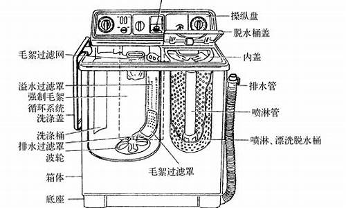 双缸洗衣机结构_双缸洗衣机结构拆卸图解