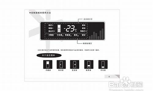 容声冰箱说明书怎么调温度_容声冰箱设置说明书大全