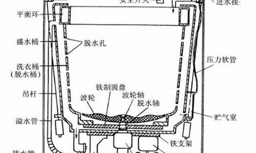 单脱水洗衣机结构原理_洗衣机的单脱水